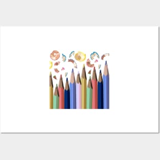 Colorful Pencils Posters and Art